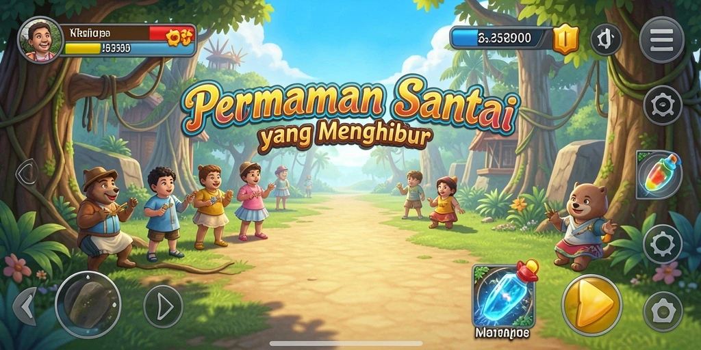 Tangkapan layar permainan 55RP menunjukkan momen seru dalam gameplay Casual.