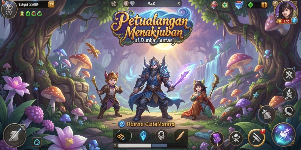 Tampilan menarik dari gameplay 9ZK yang penuh petualangan.