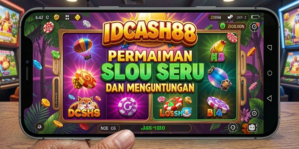 Gameplay menarik IDCASH88 dengan simbol dan bonus memikat.