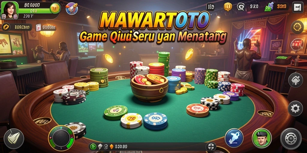 Screenshot gameplay MAWARTOTO yang penuh aksi QiuQiu.
