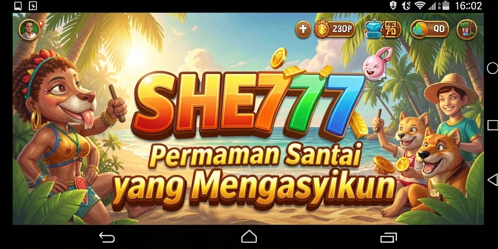 SHE777 menampilkan gameplay yang mengasyikkan dan grafis yang menarik.
